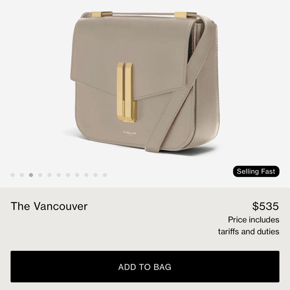 DeMellier Beige Vancouver Crossbody Bag - Picture 11 of 11
